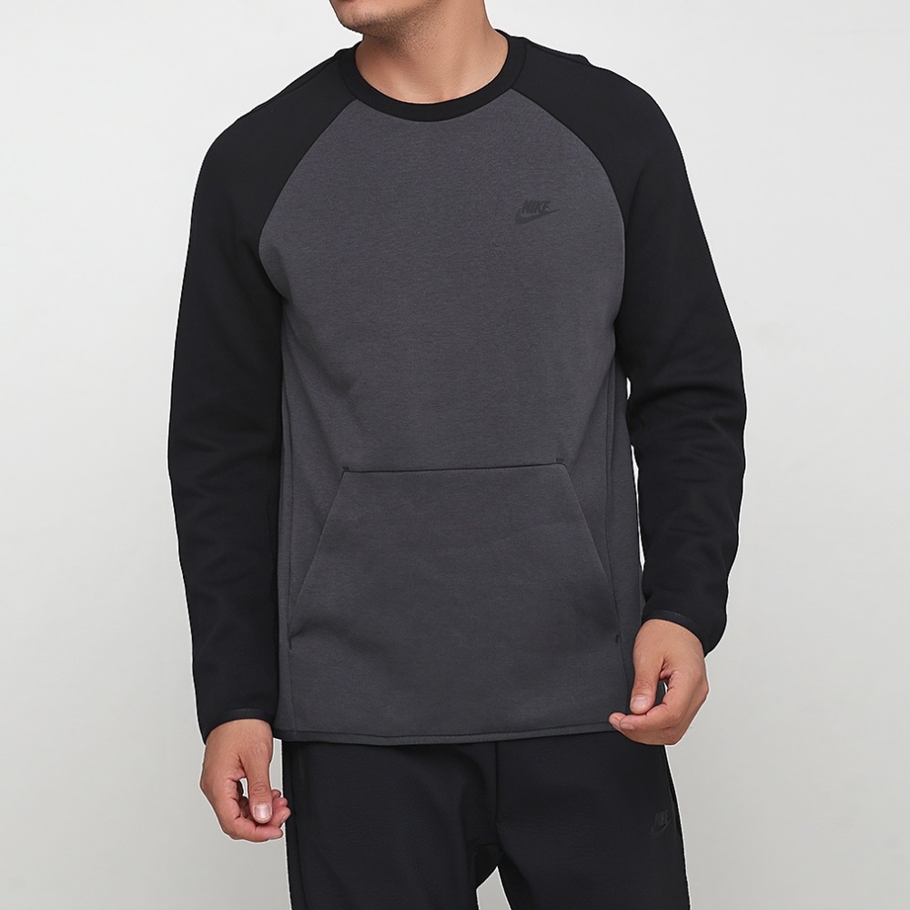 Nike Sportswear NSW Tech Fleece Knit Crewneck 928471-060 (Anthracite/Black)